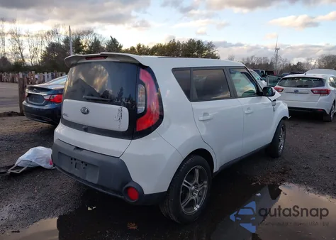 2014 Kia Soul + from USA, damaged, VIN KNDJP3A56E7036527